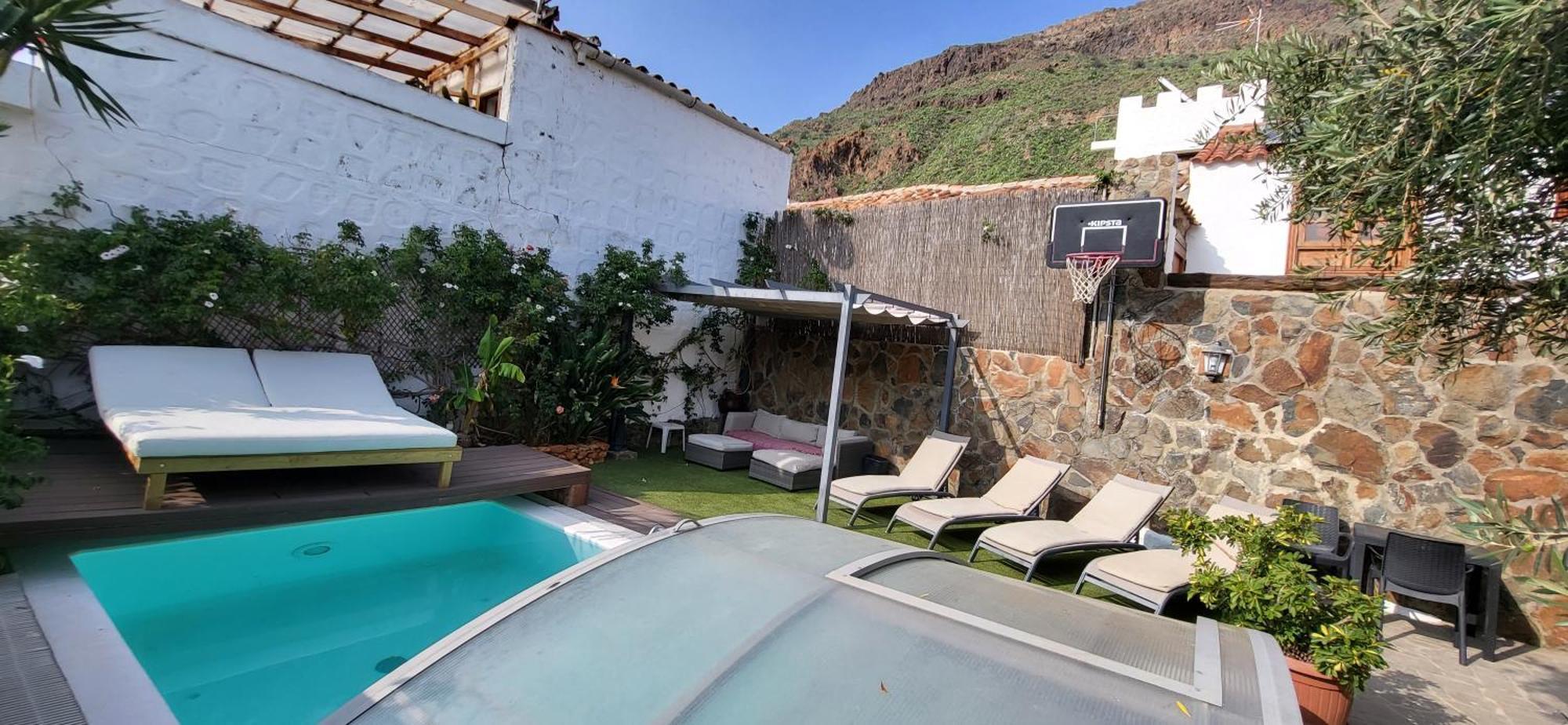 Fátaga Casa Agustin Pool 27 ºcヴィラ エクステリア 写真